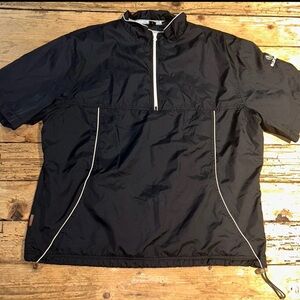 Sunice Men's Black short sleeve waterproof rain coat!